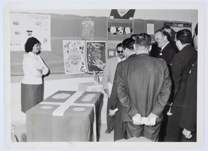 مشاركة أعضاء الهيئة الادارية في جمعية مخيم قلنديا النسائية التعاونية في إحدى المناسبات