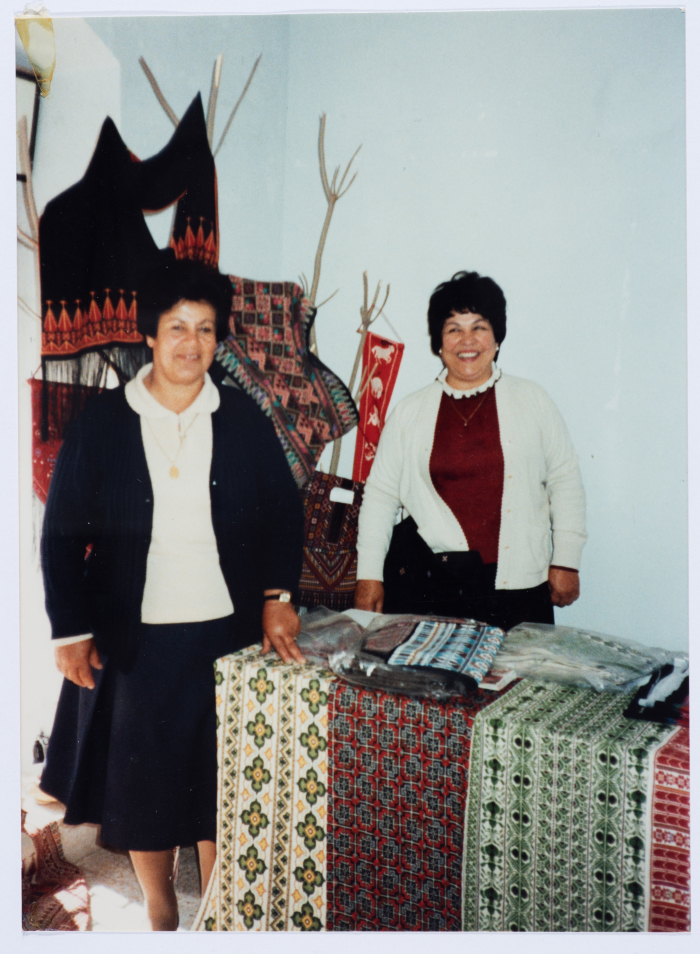 A Palestinian embroidery exhibition at Qalandiya Camp Women Handicraft Cooperative Society