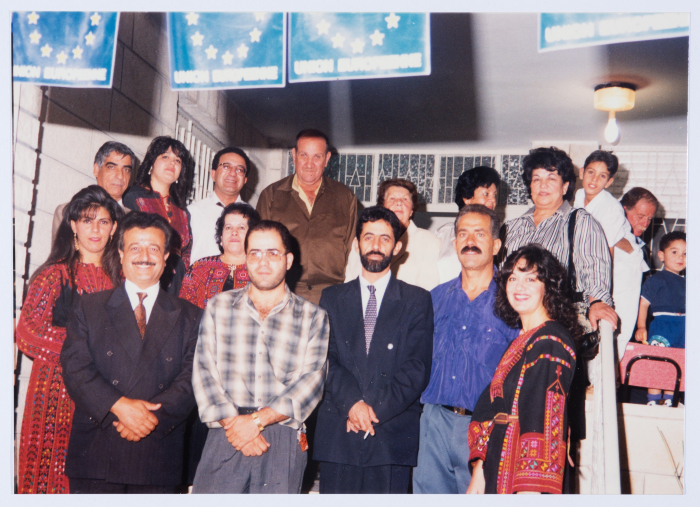Qalandiya Camp Women Handicraft Cooperative Society opening al-Jadawil factory in 1996
