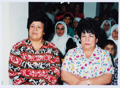 A Palestinian embroidery exhibition at Qalandiya Camp Women Handicraft Cooperative Society
