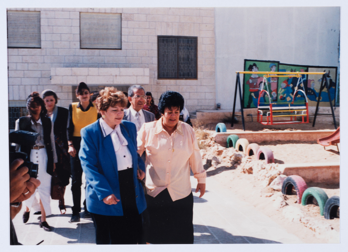 زيارة السيدة انتصار الوزير 