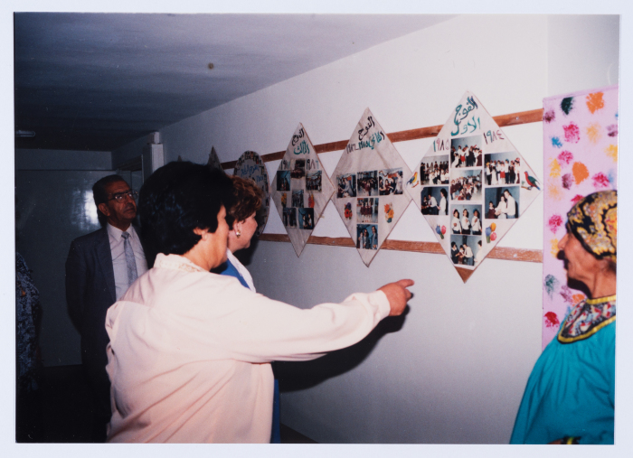 زيارة السيدة انتصار الوزير 