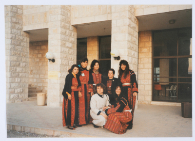 The first music festival for the Palestinian musician Reem Kelani in 1993