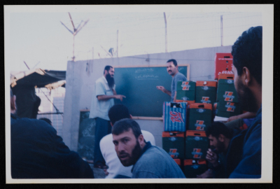 A lecture in Megiddo Prison