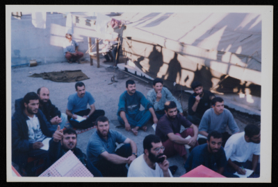 Palestinian prisoners in Megiddo Prison