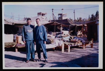 Ali Hroub and Mohammad al-Tal in Megiddo Prison