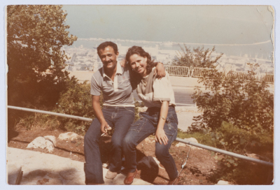 Marwan and Fadwa al-Barghuthy in Haifa