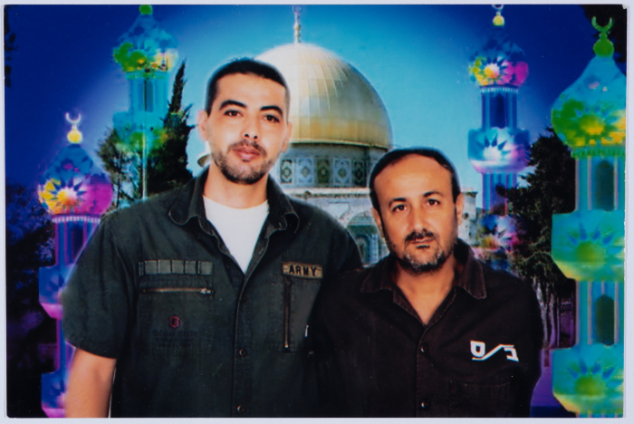 Marwan al-Barghuthy and Tha'er Hammad in Hadarim Prison