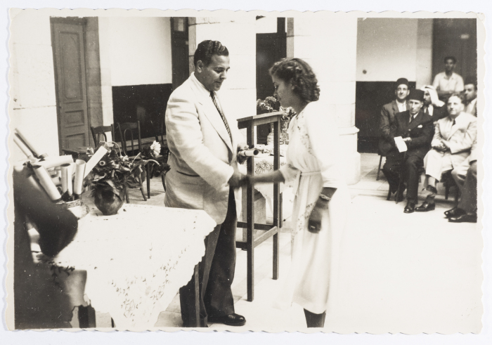 A Postcard Issued by Saman Sahar Photo Studio