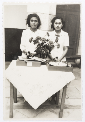 A Postcard Issued by Saman Sahar Photo Studio