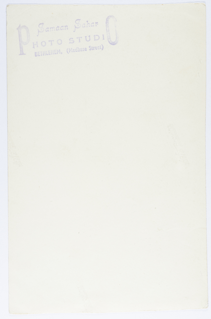 A Postcard Issued by Saman Sahar Photo Studio
