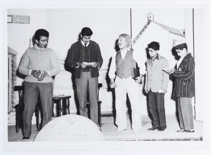 A Postcard Issued by Saman Sahar Photo Studio
