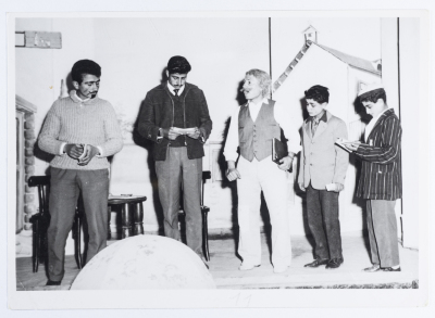 A Postcard Issued by Saman Sahar Photo Studio
