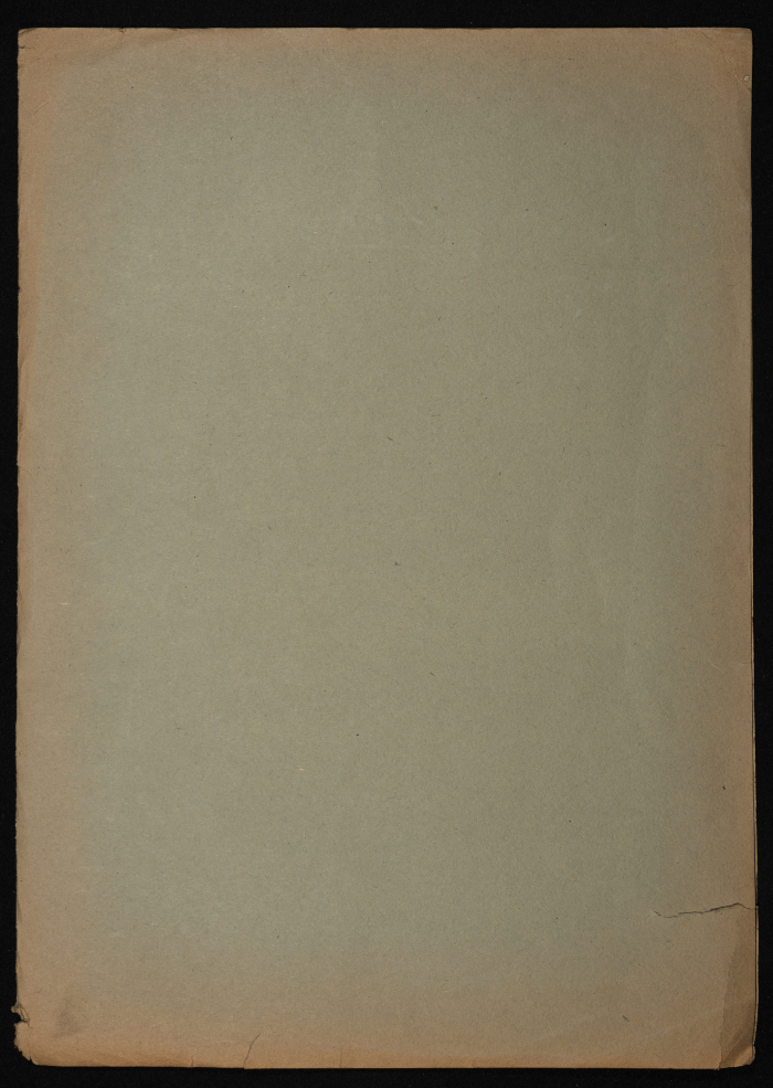 A Sketch of a Construction Plan for Mahmud Nasrallah Issued by the Municipality of Tulkarm, 1949