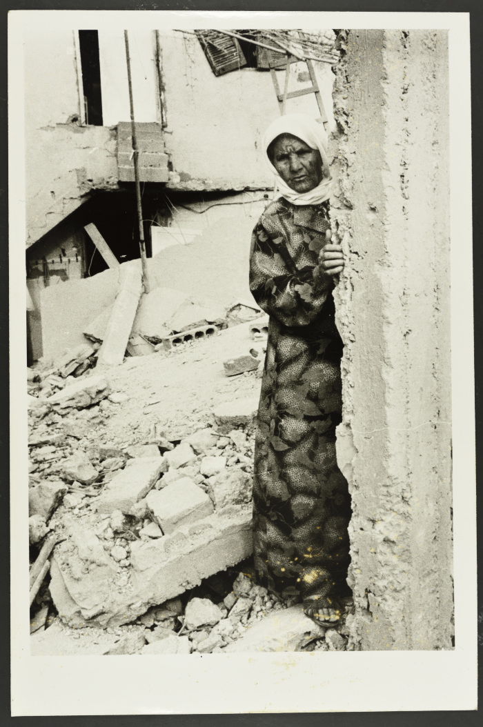 A Palestinian Woman, Ein El Hilweh Camp, 1982- 1988