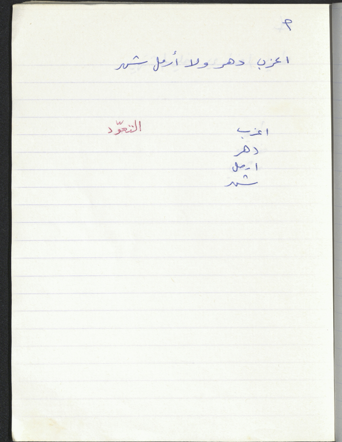 A Proverb Recorded by Nabil ‘Alqam