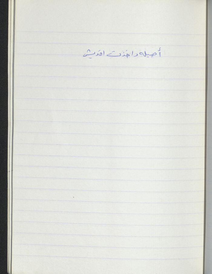 A Proverb Recorded by Nabil ‘Alqam