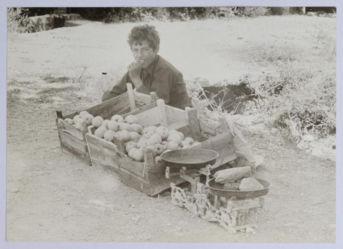 A Child Street Vendor, Sidon, 1980- 1989