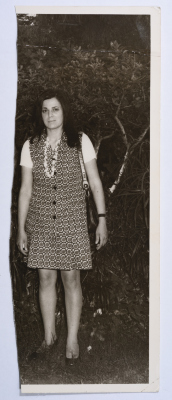 Mrs Muntaha Jarrár in Beirut in the 1970s
