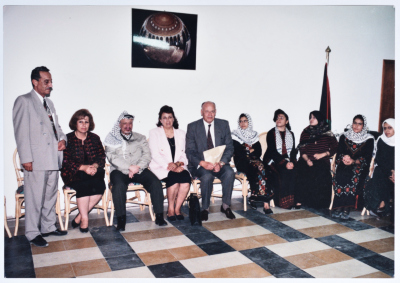 Top High School ( Tawjihi) Students Hosted by the Late Yaser ʿarafat and Mrs Muntaha Jarrar