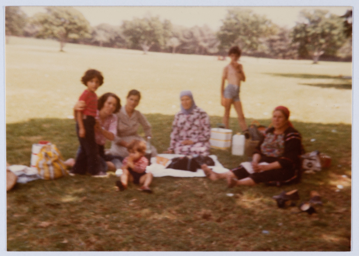 The staff of Birzeit Women Charitable Society on a trip