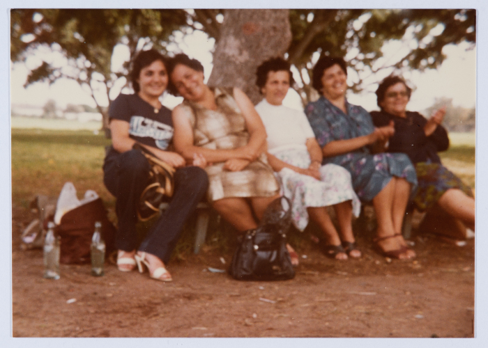 The staff of Birzeit Women Charitable Society on a trip