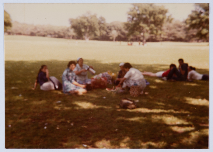 The staff of Birzeit Women Charitable Society on a trip