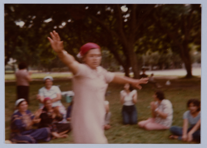 The staff of Birzeit Women Charitable Society on a trip