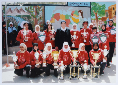 Mrs Muntaha Jarrar Honours the Winners of Sports Activities