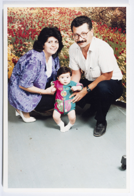 A family photograph from the archive of Ahmad al-Maslamany