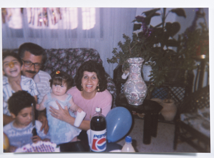 A family photograph from the archive of Ahmad al-Maslamany