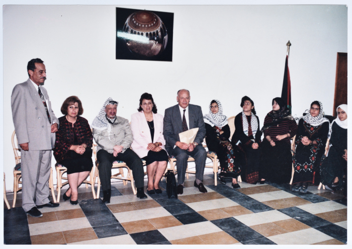 Top High School ( Tawjihi) Students Hosted by the Late Yaser ʿarafat and Mrs Muntaha Jarrar