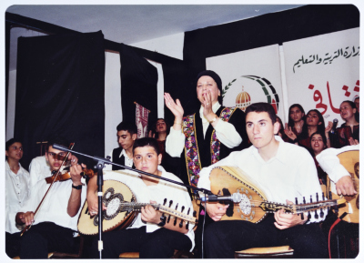 Muntaha Jarrar Among the Ministry of Education
