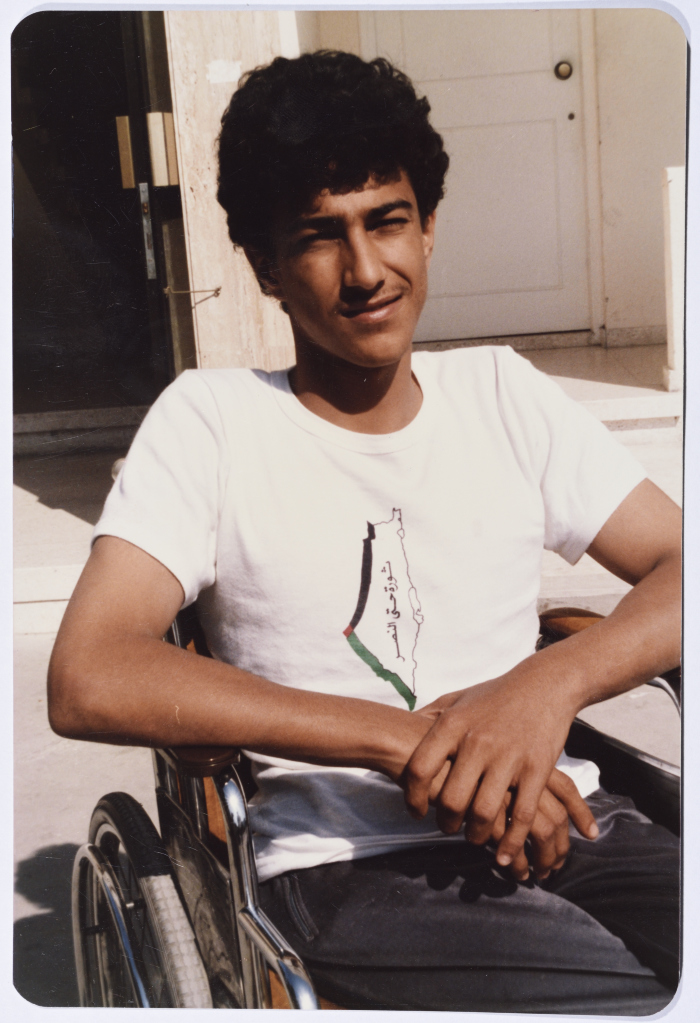 Zakaria Khalil one of the injured during the Israeli invasion on Lebanon 