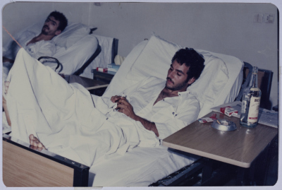 Photographs of a Wounded Male During the Israeli War on Lebanon 