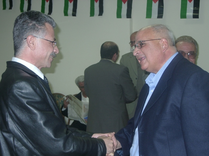 Ahmad al-Maslamany at a national event