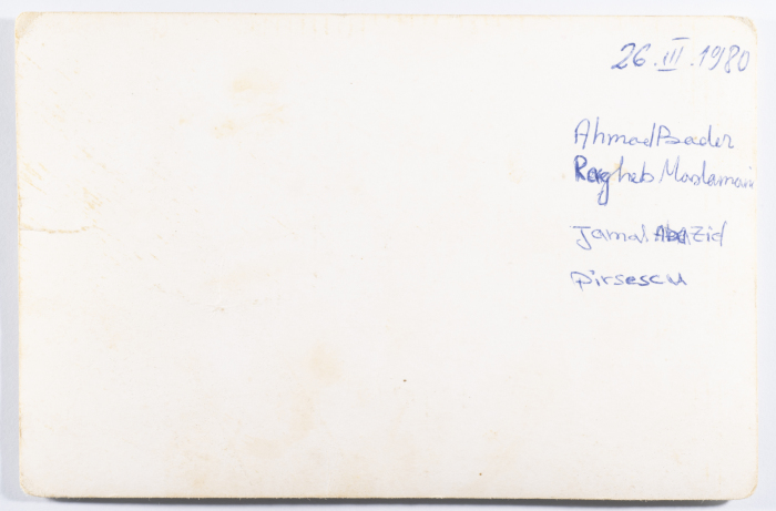 Ahmad al-Maslamany during his studies in Romania