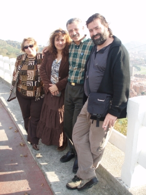 أحمد المسلماني خلال رحلة ضمن عمله في لجان العمل الصحي 