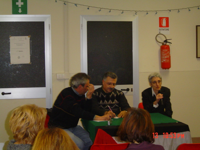 Ahmad al-Maslamany at a symposium