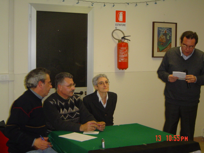 Ahmad al-Maslamany at a symposium