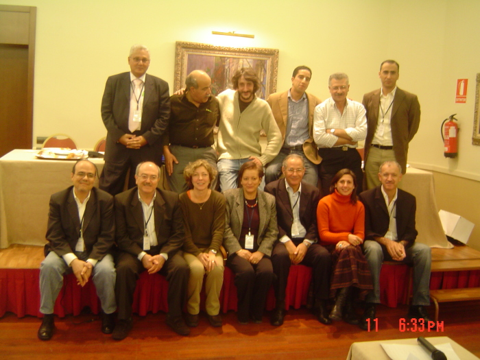 The delegations attending the conference