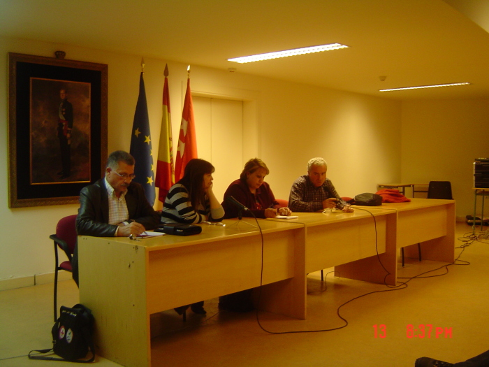 Ahmad al-Maslamany at a conference