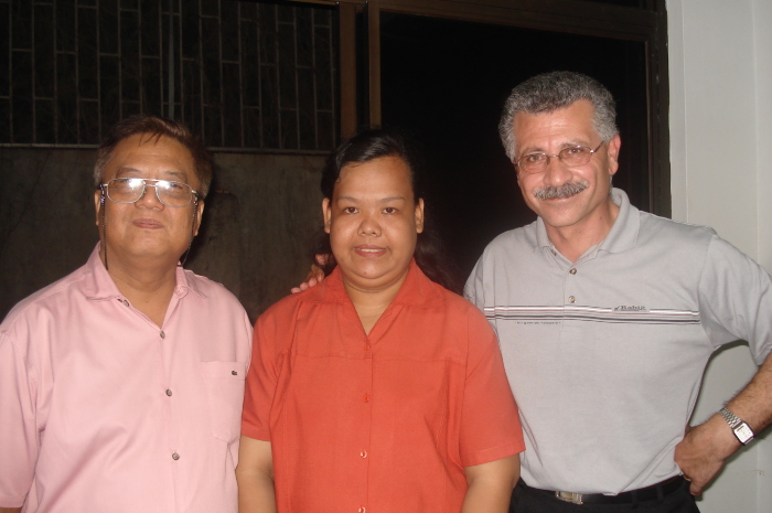 أحمد المسلماني خلال زيارة الفلبين