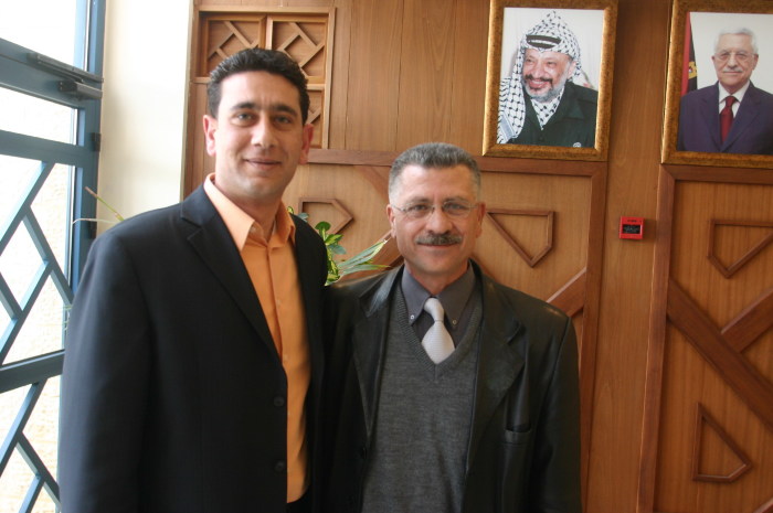 A Photograph of Ahmad Maslamani and Yousef Habash, 2000 - 10