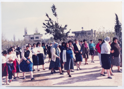 A demonstration led by the Movement of Democratic Women