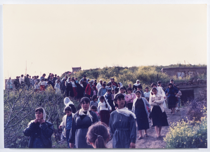 A demonstration led by the Movement of Democratic Women
