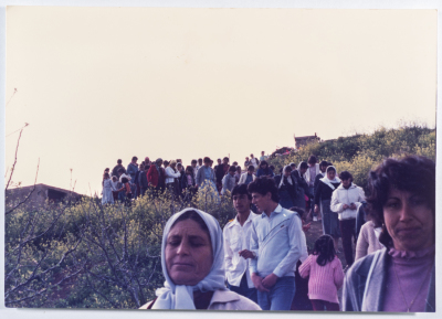 A demonstration led by the Movement of Democratic Women