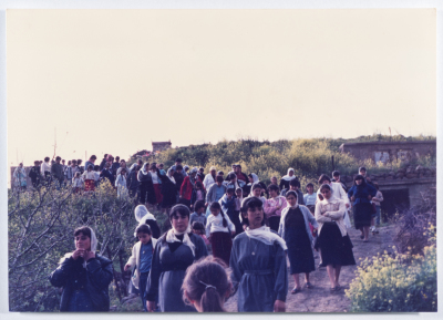 A demonstration led by the Movement of Democratic Women