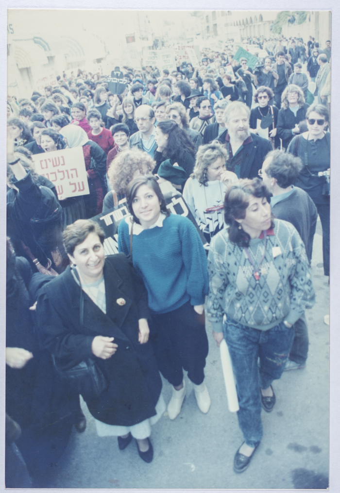 A call-for-peace-demonstration on the 8th of March