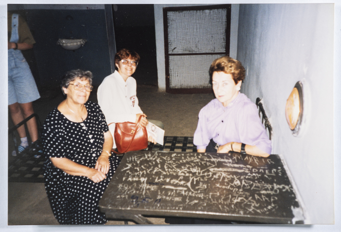 سميره خوري ومايا زهافي في احد اللقاءات